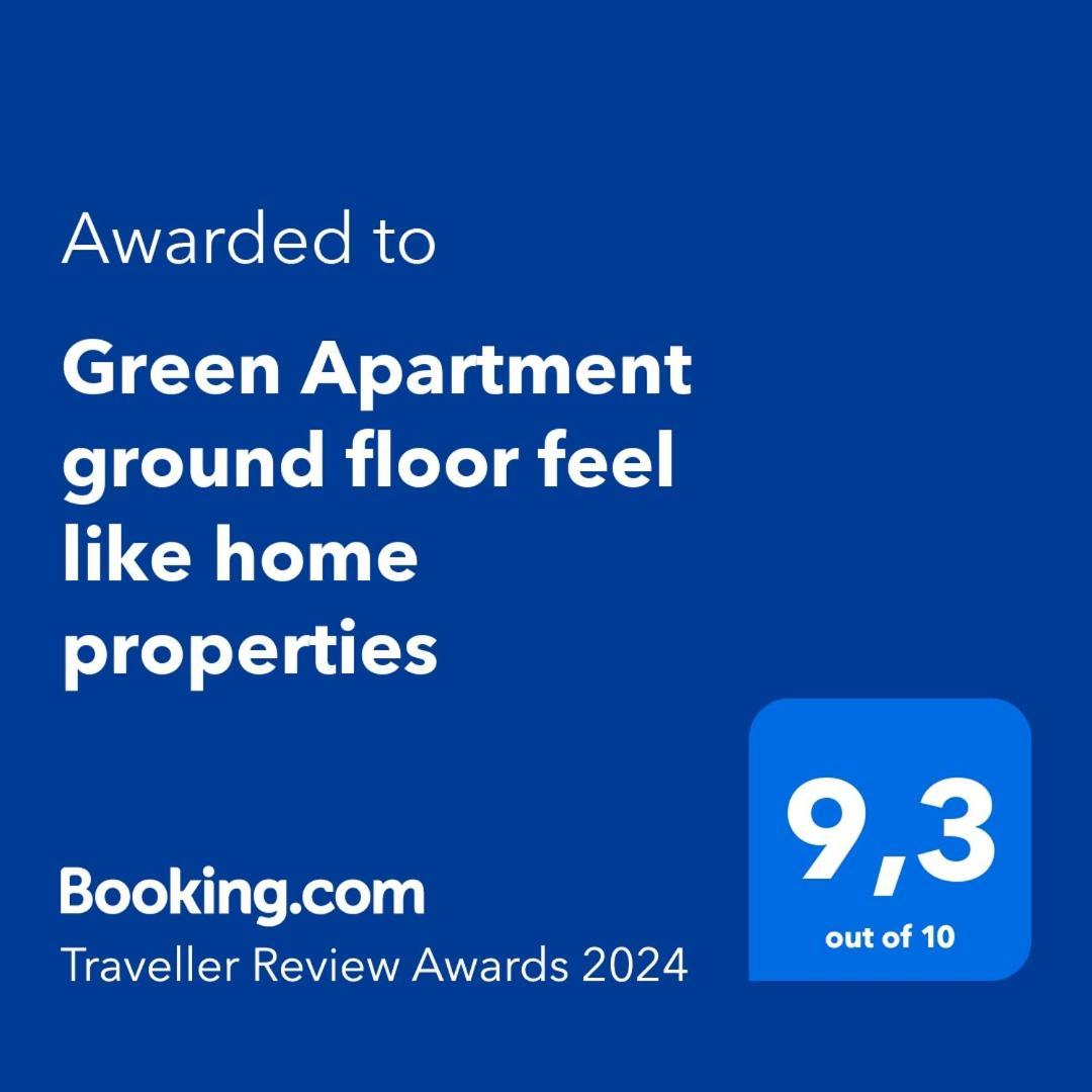 Green Apartment Ground Floor Feel Like Home Properties Saronida エクステリア 写真